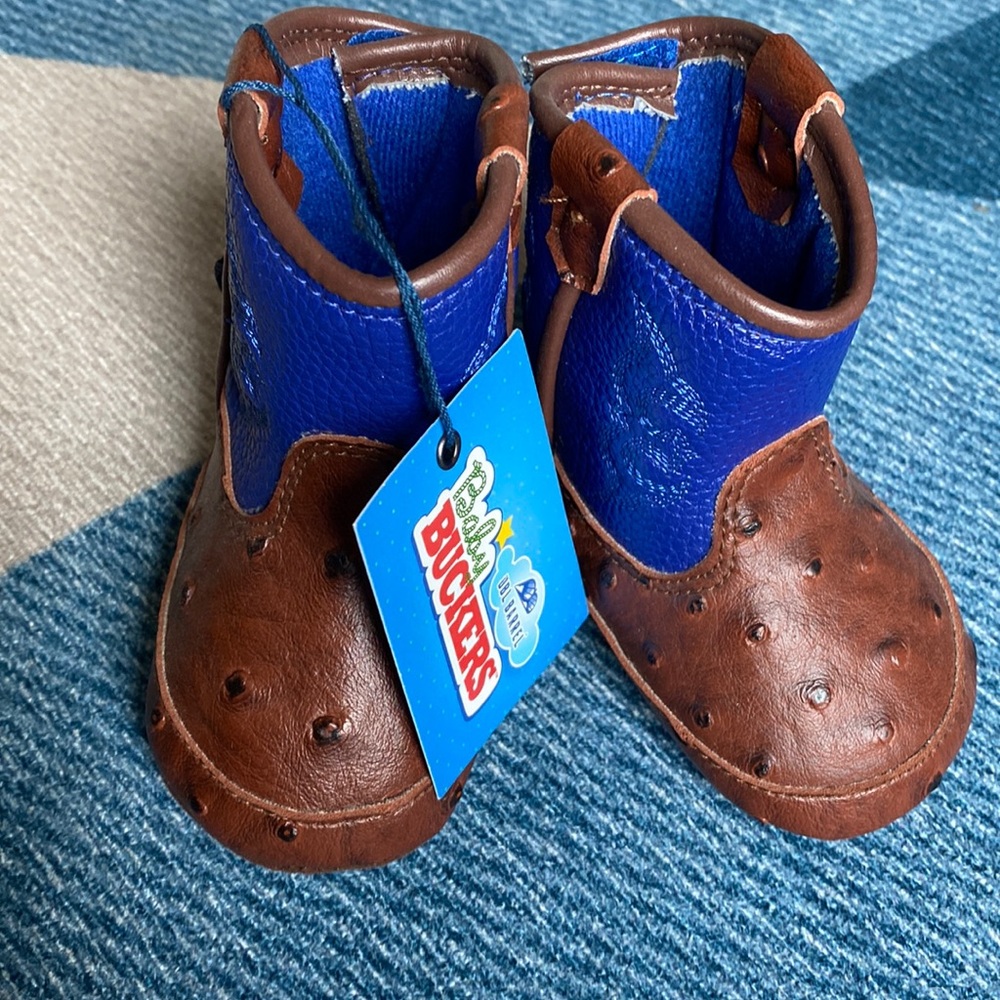 Baby infant cowboy boots Dbl Barrel Baby Buckera